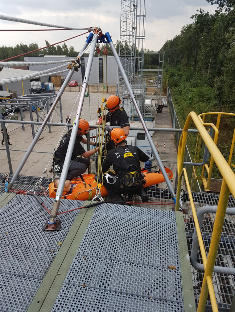 Rope rescue team